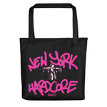 NYHC Crucified PINK & BLACK Tote bag