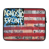 Agnostic Front Flag - Laptop Sleeve