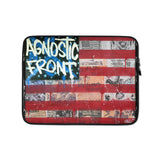 Agnostic Front Flag - Laptop Sleeve