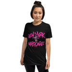 NYHC Crucified Pink - Short-Sleeve girly tee