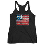 Agnostic Front Flag - Women's Racerback Tank
