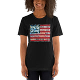 Agnostic Front Flag - Girly Tee