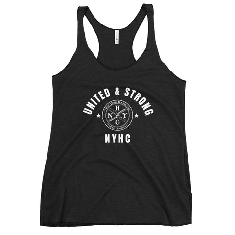 United and Strong Women's Racerback Tank